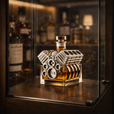 Karafa na whisky Motor V8 – interiér