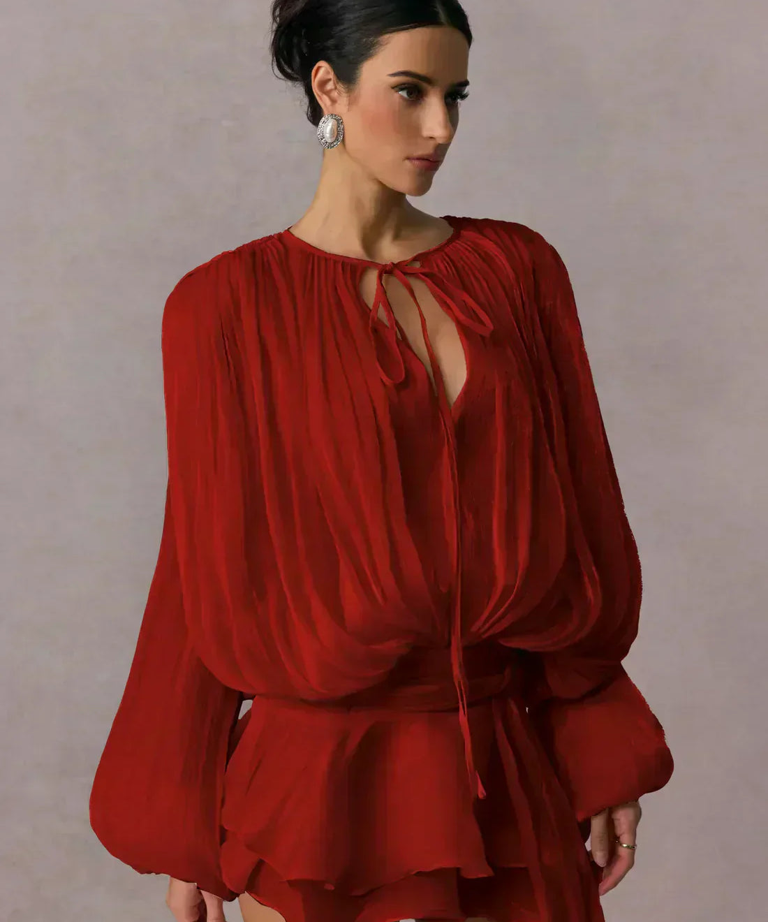 Liana | Elegantní krátké šaty v boho stylu