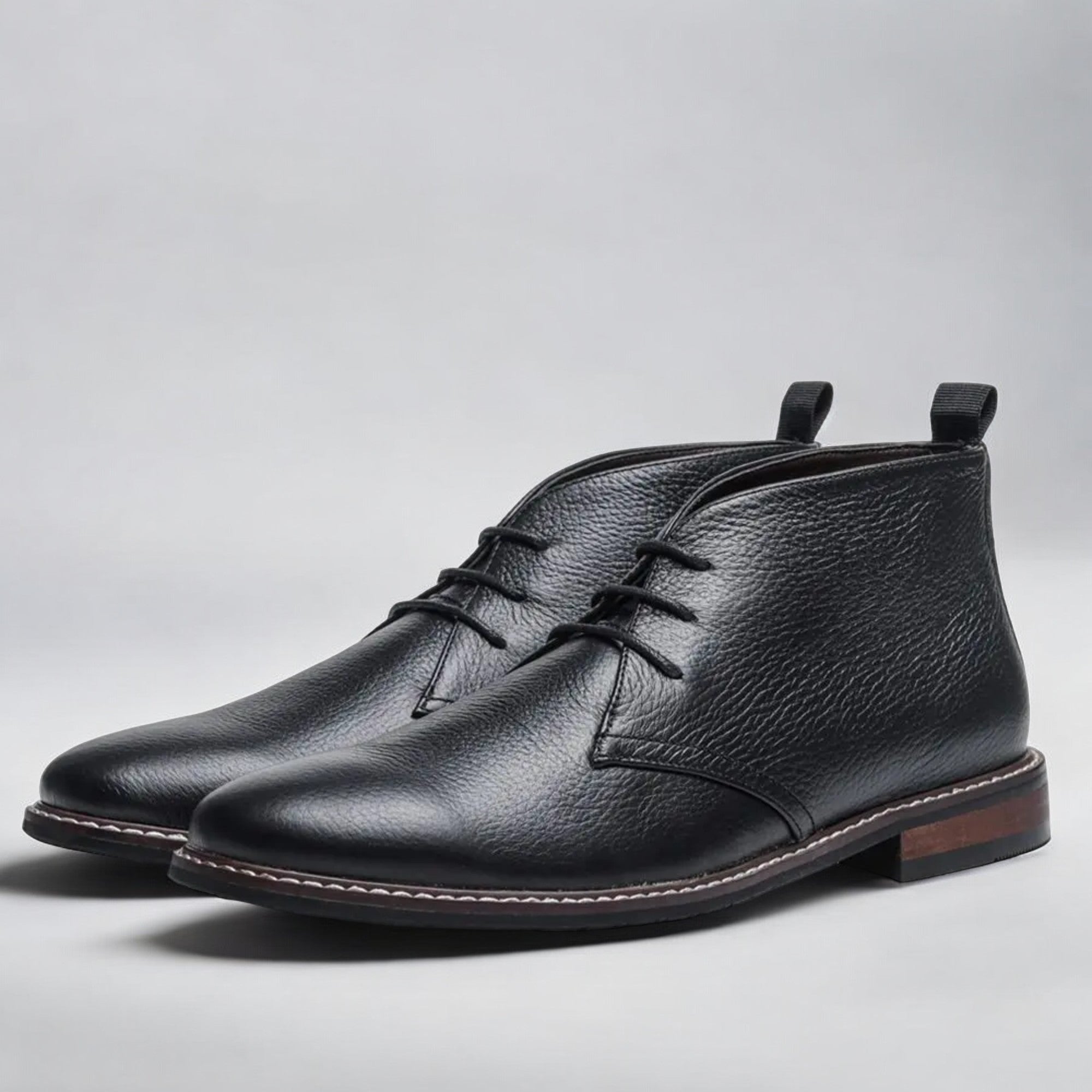 Herold™ | Kožené chukka boty