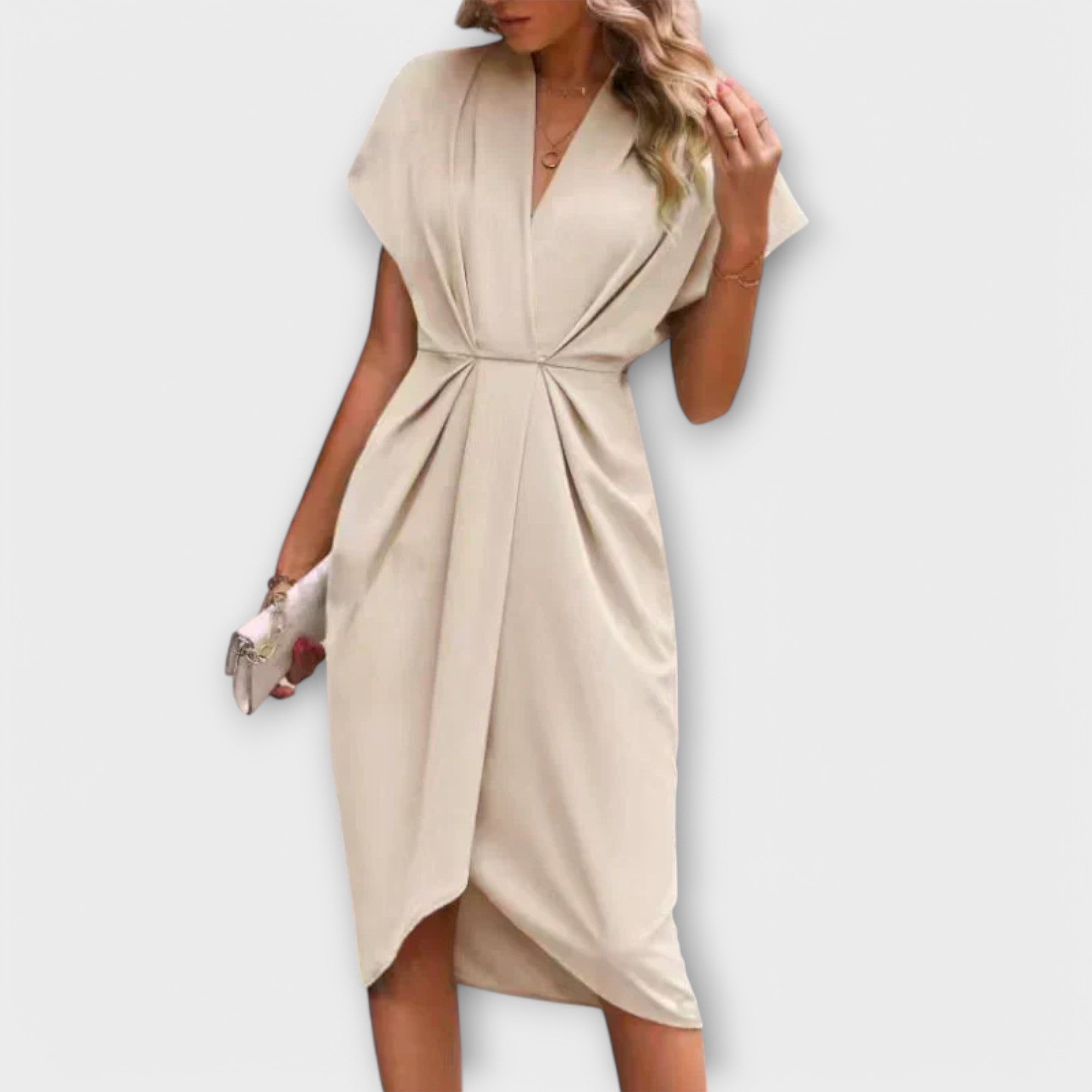 Serena – Elegantní a pohodlné midi zavinovací šaty