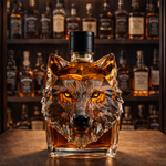 Karafa na whisky Vlk – interiér