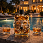 Karafa na whisky Vlk – interiér