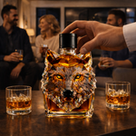 Karafa na whisky Vlk – interiér