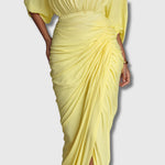 Diana – Elegantní maxi šaty ve žluté barvě