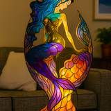 Ariel – magická lampa ve tvaru mořské panny