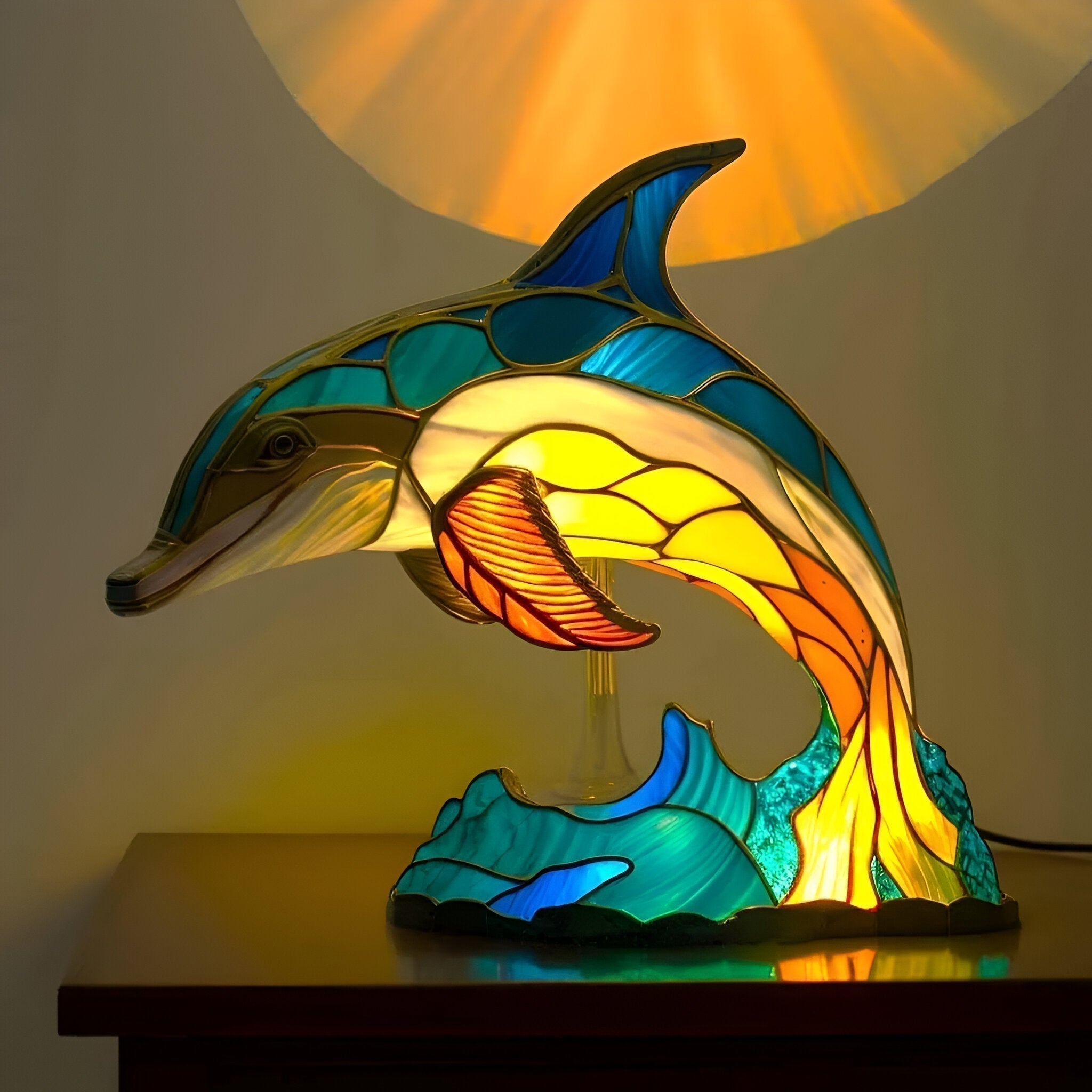 Cleo – magická lampa ve tvaru delfína