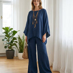 Eliška – námořnicky modrý set, interiér