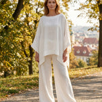 Eliška – bílý set, park na Letné