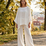 Eliška – bílý set, park na Letné