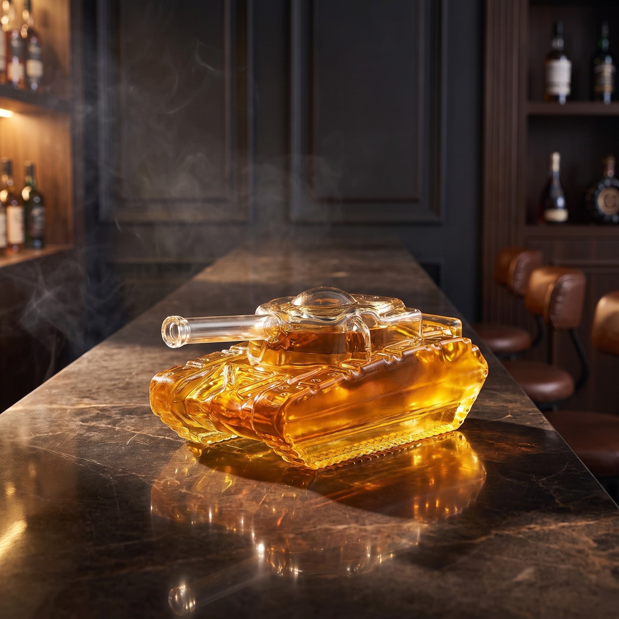 Karafa na whisky Tank