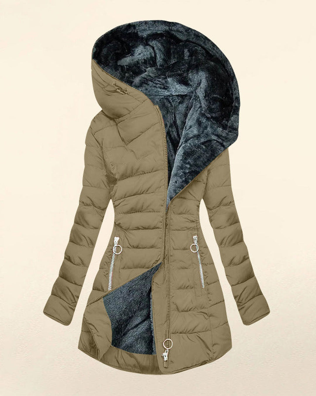 Kabát Kristýna – Khaki