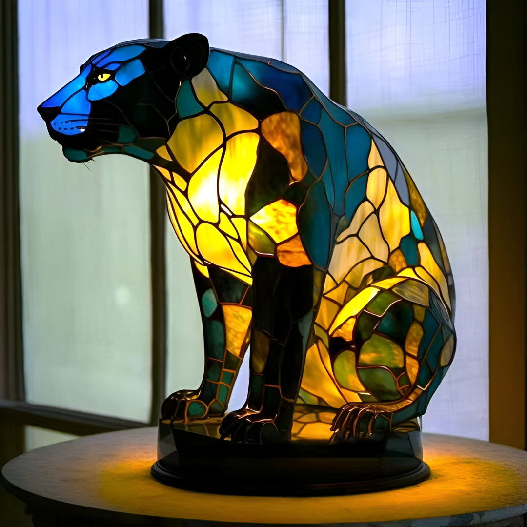 Tiger – magická lampa ve tvaru pantera