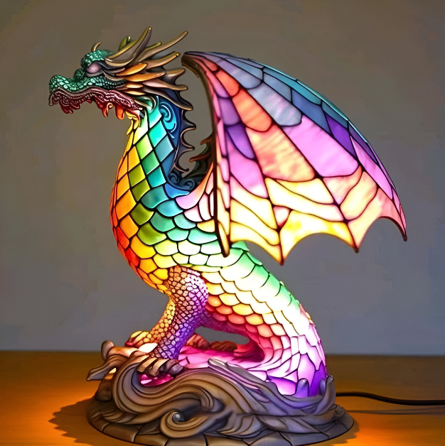 Wammes – kouzelná lampa ve tvaru draka
